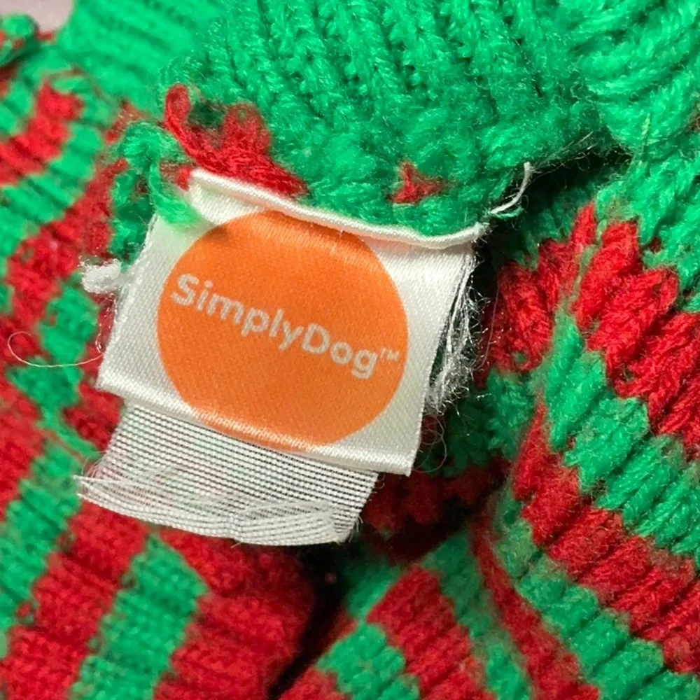 Cheerful Striped Doggy Sweater